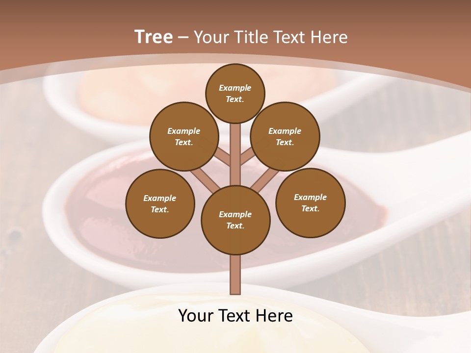 Beige Diet Condiment PowerPoint Template