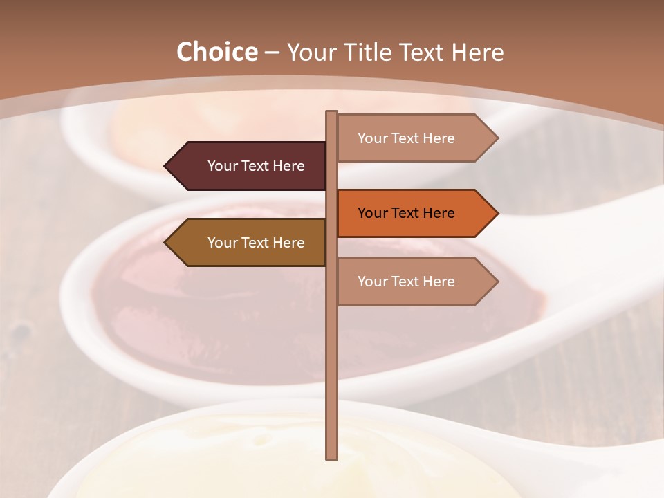 Beige Diet Condiment PowerPoint Template
