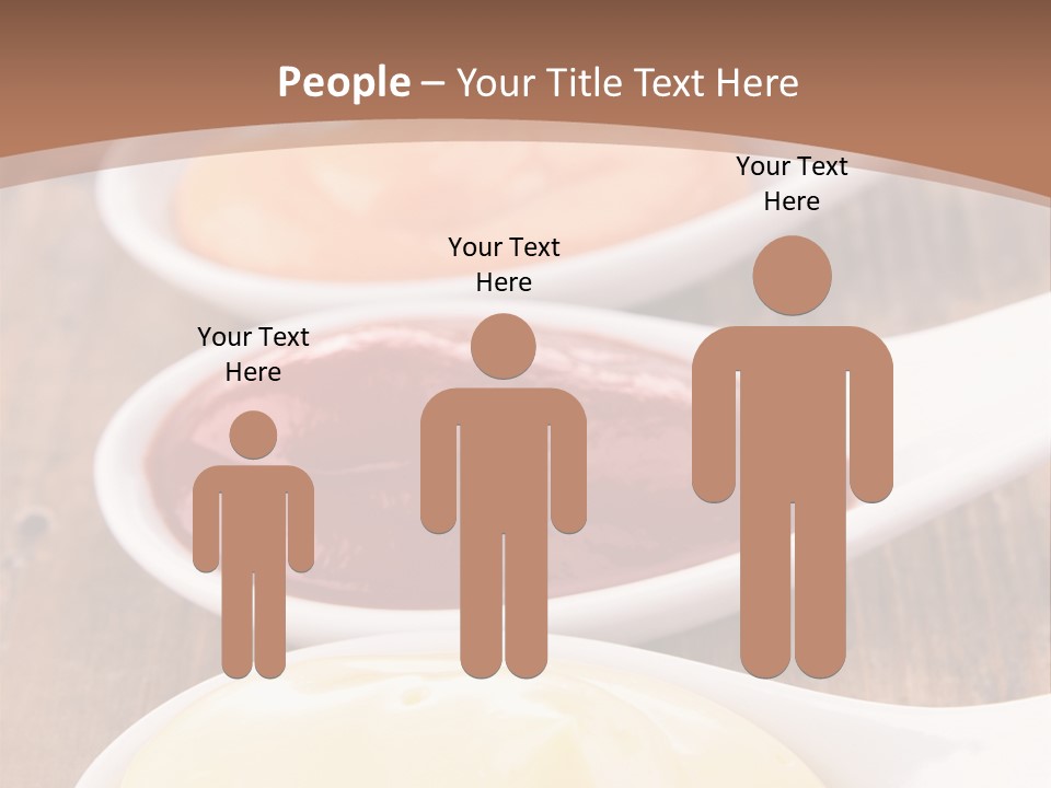 Beige Diet Condiment PowerPoint Template