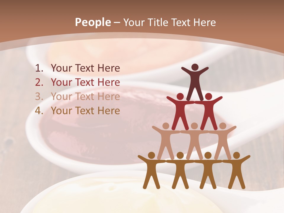 Beige Diet Condiment PowerPoint Template