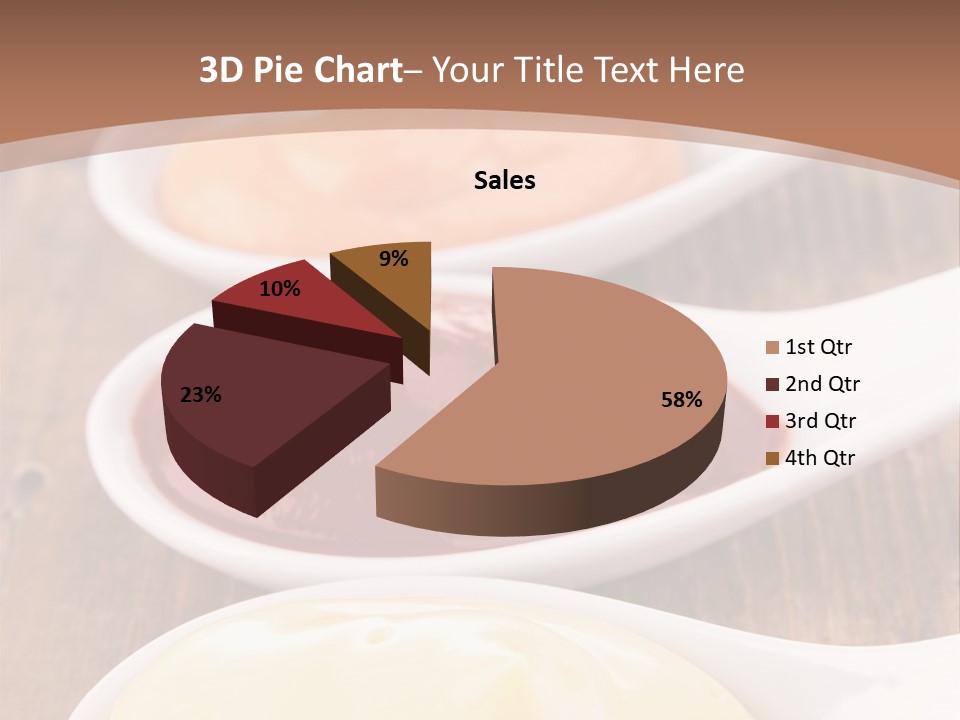 Beige Diet Condiment PowerPoint Template