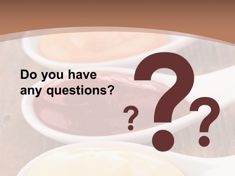 Beige Diet Condiment PowerPoint Template