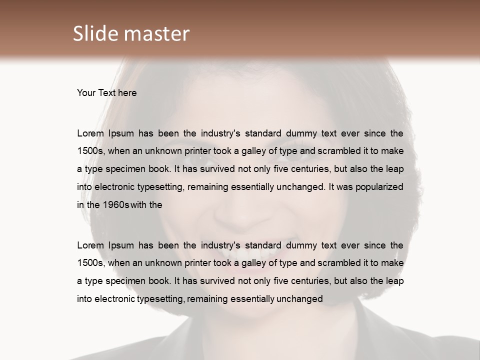 Casual Indoors People PowerPoint Template