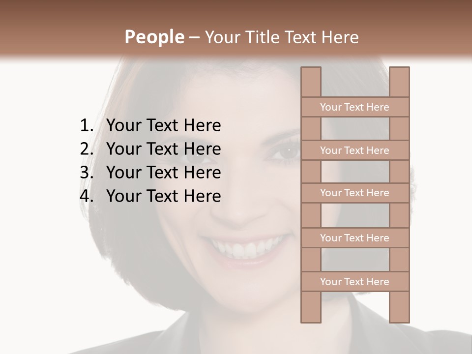 Casual Indoors People PowerPoint Template