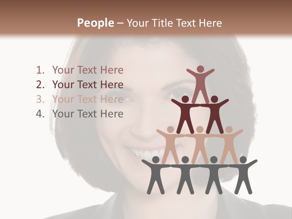 Casual Indoors People PowerPoint Template