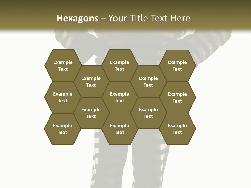 Indoors Prisoner Striped PowerPoint Template