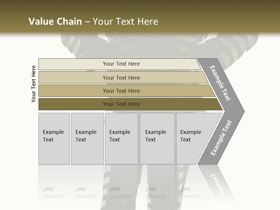 Indoors Prisoner Striped PowerPoint Template