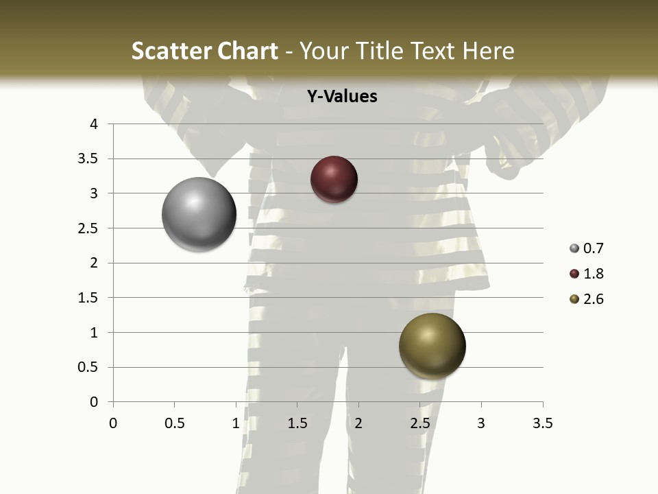 Indoors Prisoner Striped PowerPoint Template