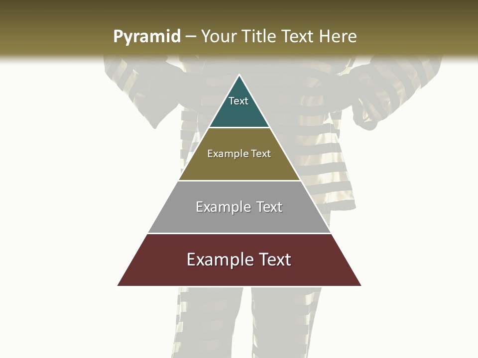 Indoors Prisoner Striped PowerPoint Template