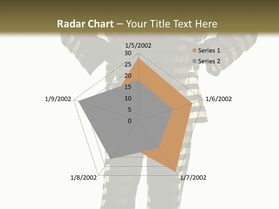 Indoors Prisoner Striped PowerPoint Template