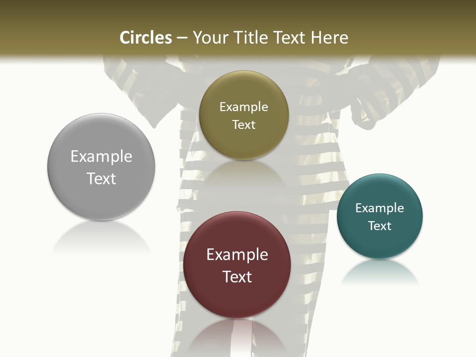 Indoors Prisoner Striped PowerPoint Template