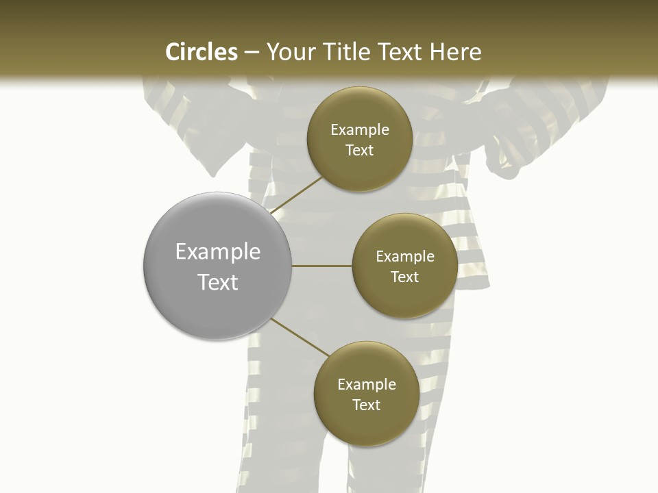 Indoors Prisoner Striped PowerPoint Template