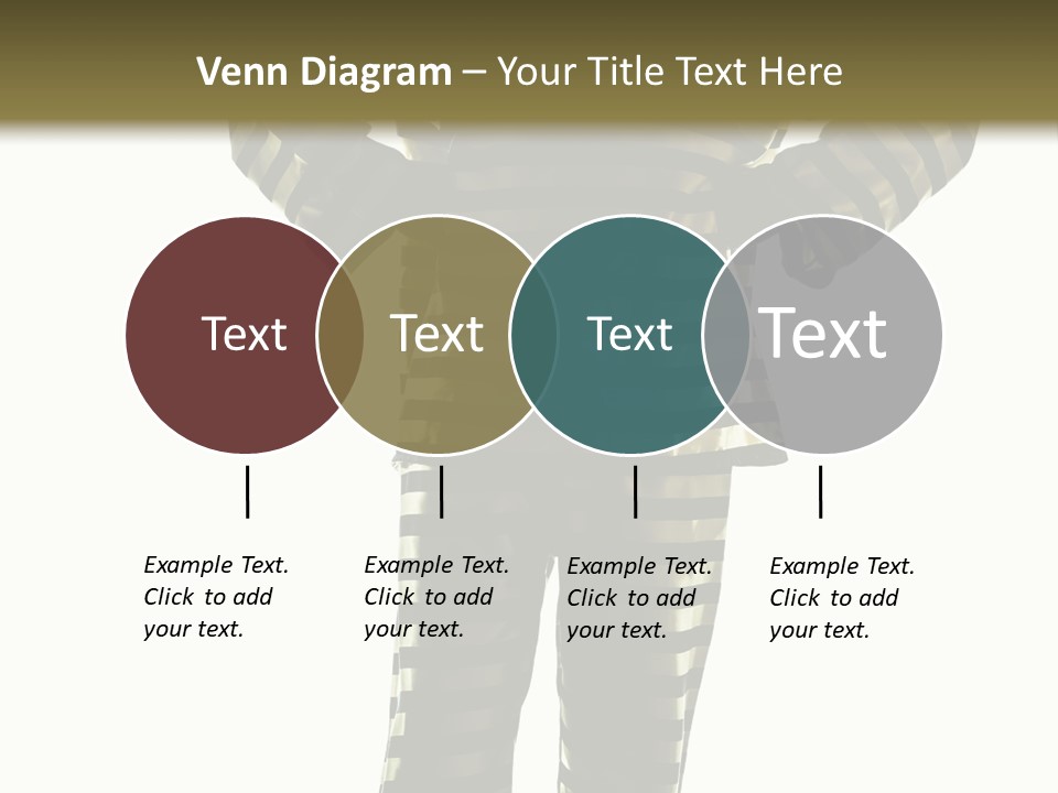 Indoors Prisoner Striped PowerPoint Template