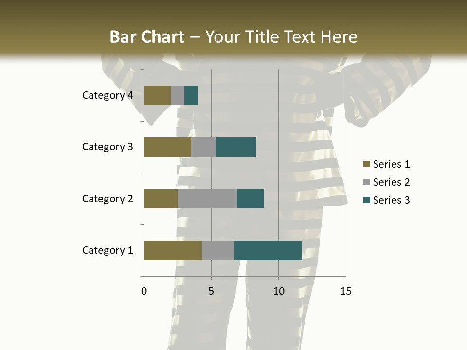 Indoors Prisoner Striped PowerPoint Template