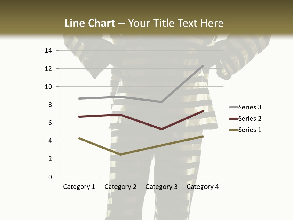 Indoors Prisoner Striped PowerPoint Template