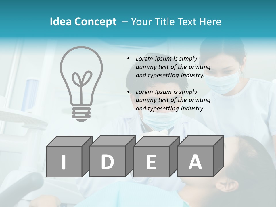 Interested Orthodontist Serious PowerPoint Template