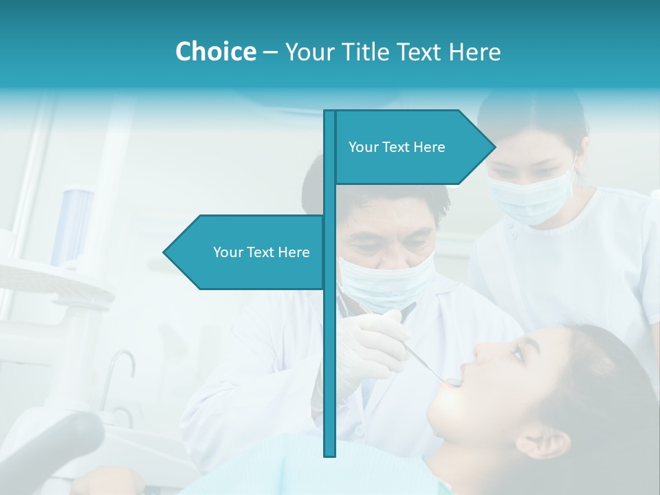 Interested Orthodontist Serious PowerPoint Template