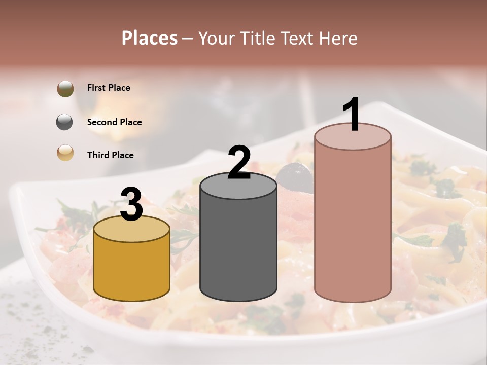 Pasta Food Seafood PowerPoint Template