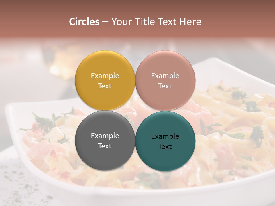 Pasta Food Seafood PowerPoint Template