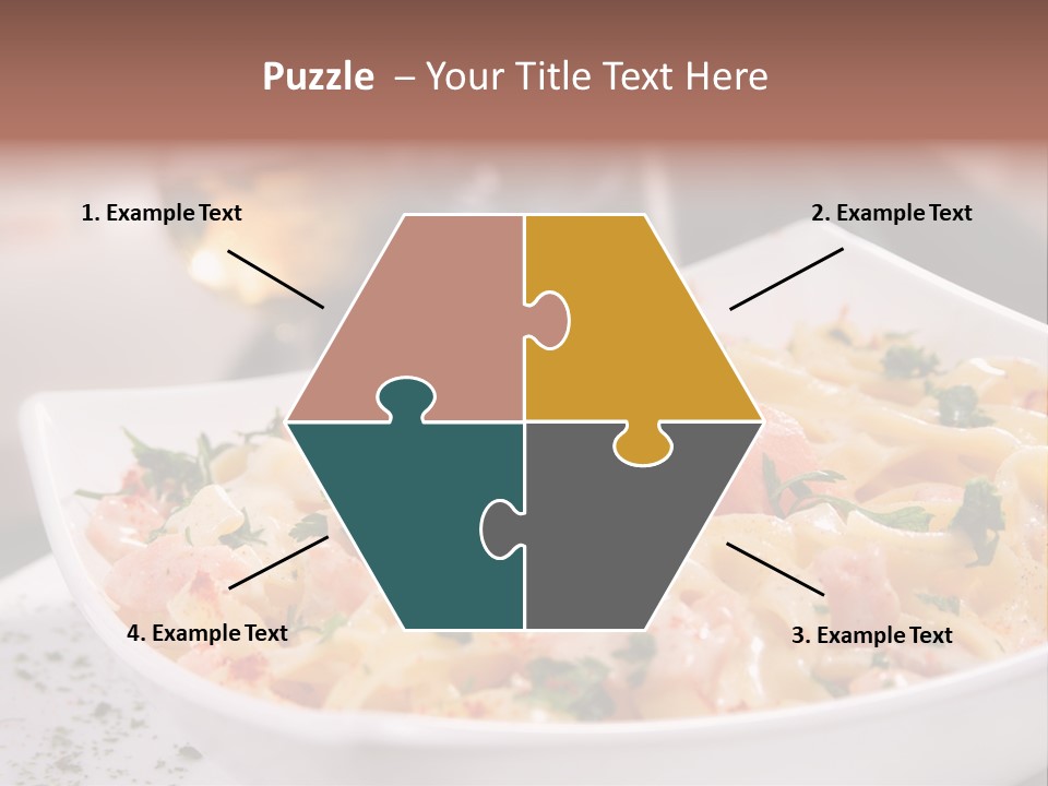 Pasta Food Seafood PowerPoint Template