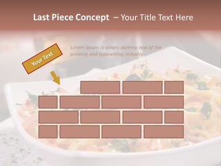 Pasta Food Seafood PowerPoint Template