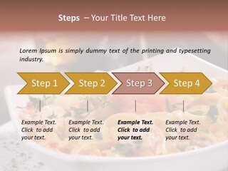 Pasta Food Seafood PowerPoint Template