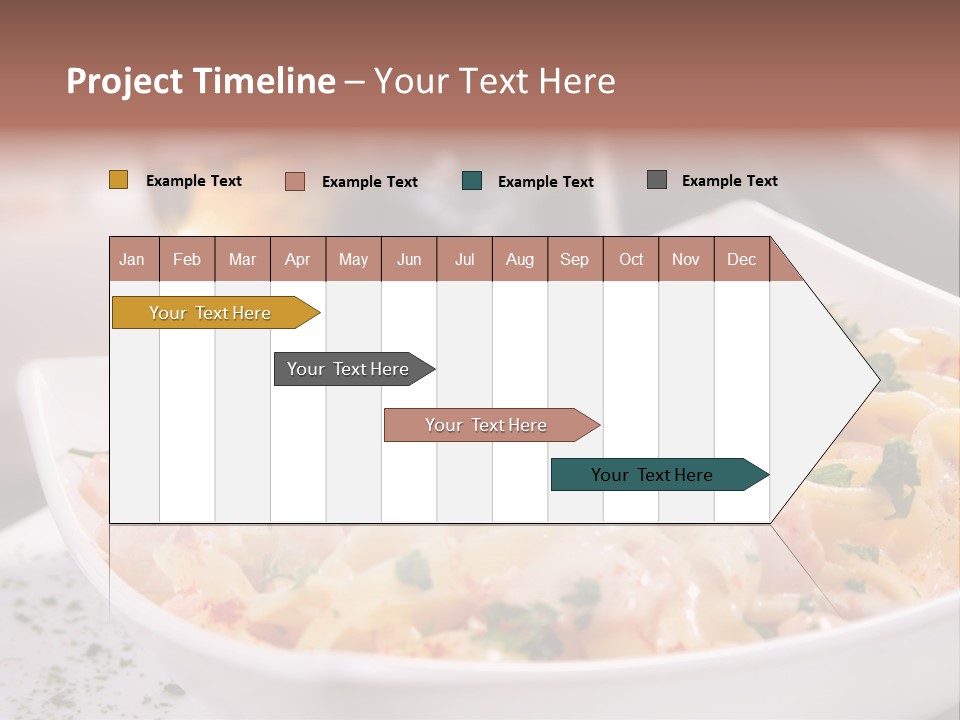 Pasta Food Seafood PowerPoint Template