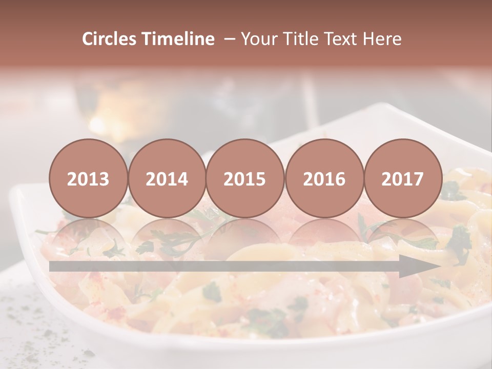 Pasta Food Seafood PowerPoint Template