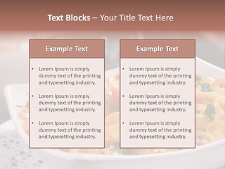 Pasta Food Seafood PowerPoint Template