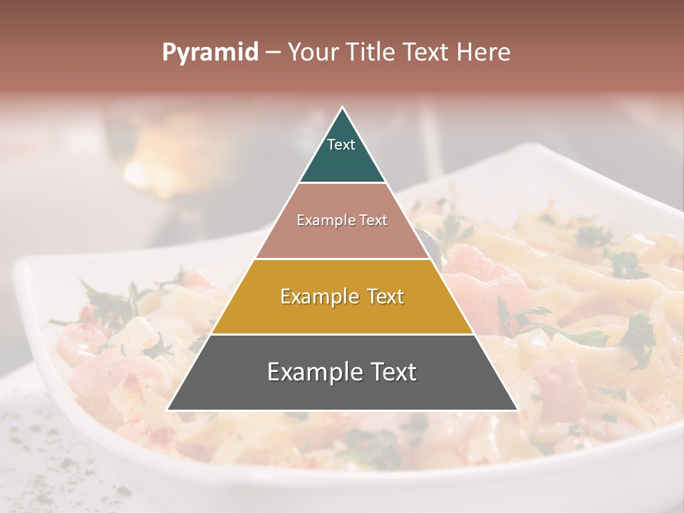 Pasta Food Seafood PowerPoint Template