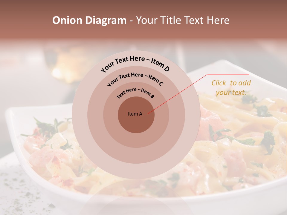 Pasta Food Seafood PowerPoint Template