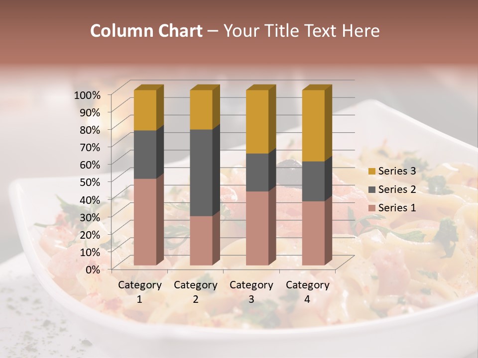 Pasta Food Seafood PowerPoint Template