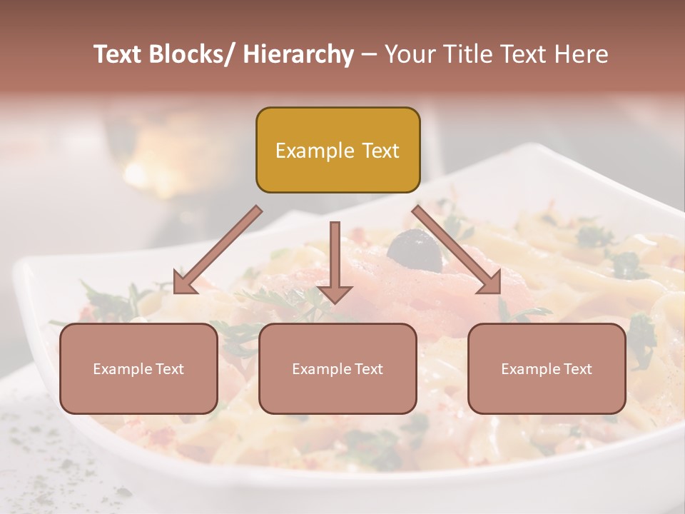 Pasta Food Seafood PowerPoint Template