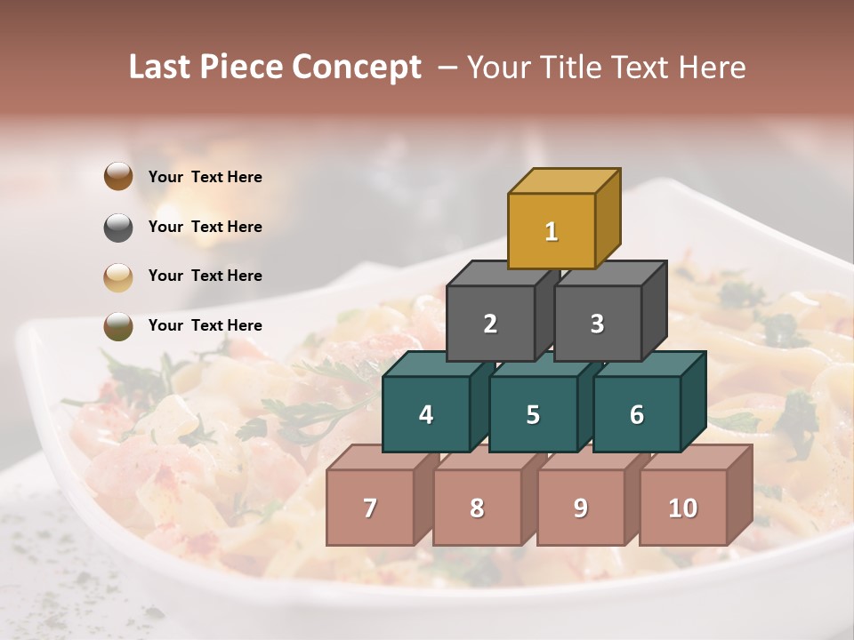 Pasta Food Seafood PowerPoint Template