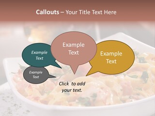 Pasta Food Seafood PowerPoint Template