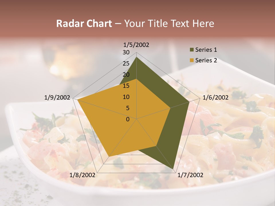 Pasta Food Seafood PowerPoint Template