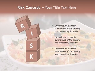 Pasta Food Seafood PowerPoint Template