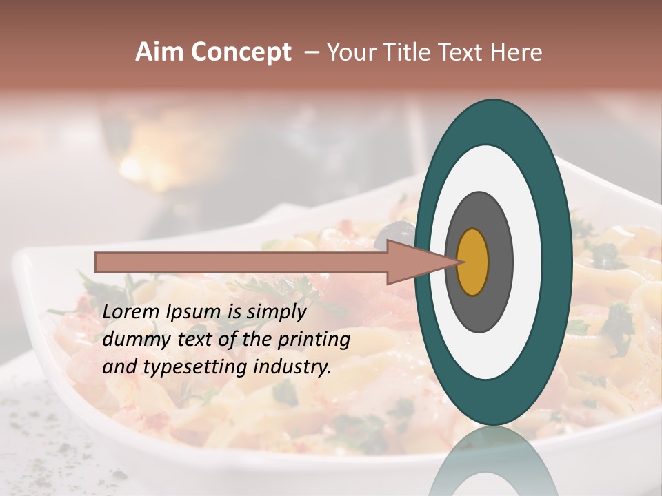 Pasta Food Seafood PowerPoint Template