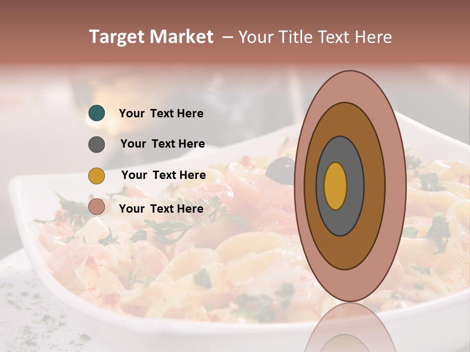 Pasta Food Seafood PowerPoint Template