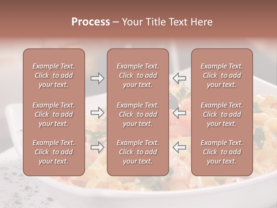 Pasta Food Seafood PowerPoint Template