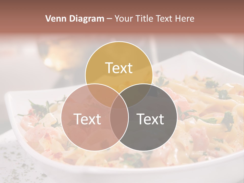 Pasta Food Seafood PowerPoint Template