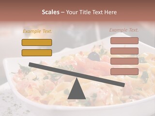 Pasta Food Seafood PowerPoint Template