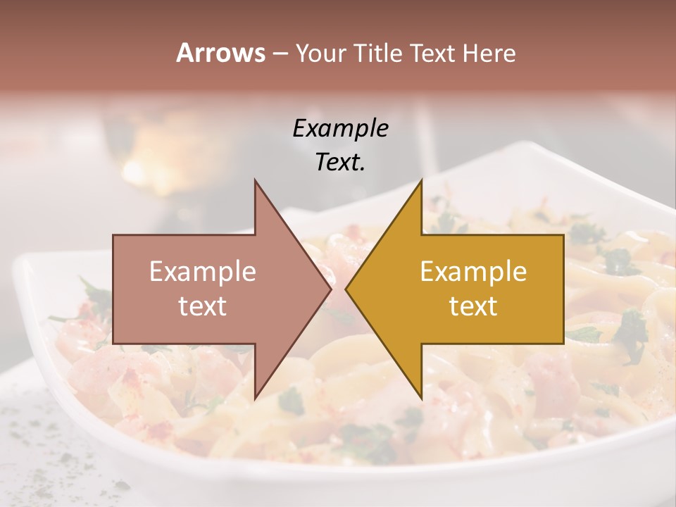 Pasta Food Seafood PowerPoint Template