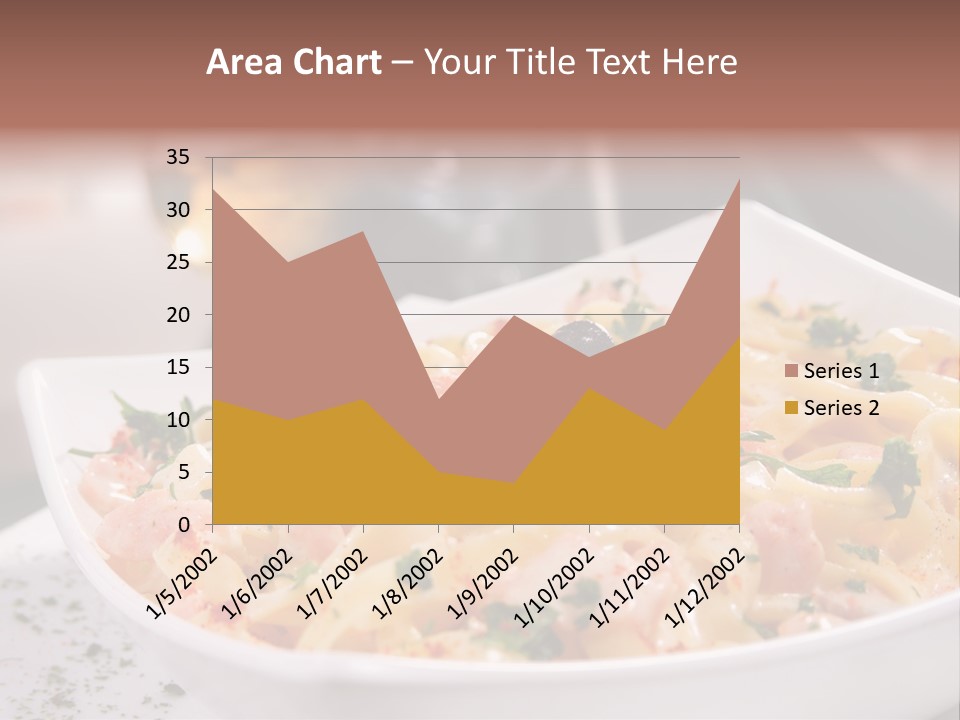 Pasta Food Seafood PowerPoint Template