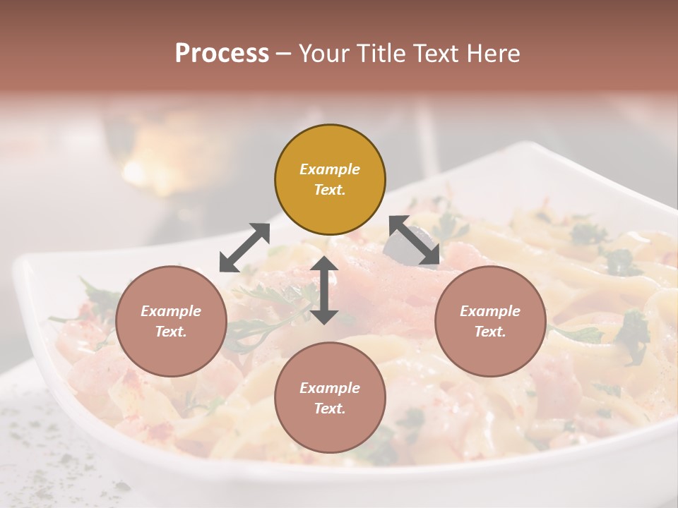 Pasta Food Seafood PowerPoint Template