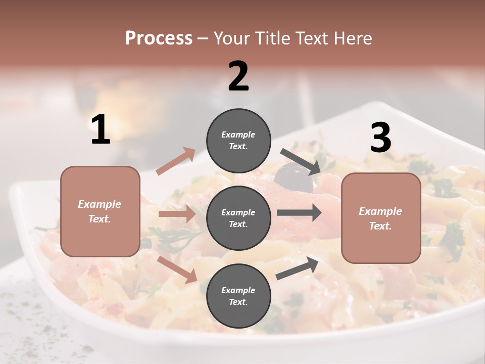 Pasta Food Seafood PowerPoint Template