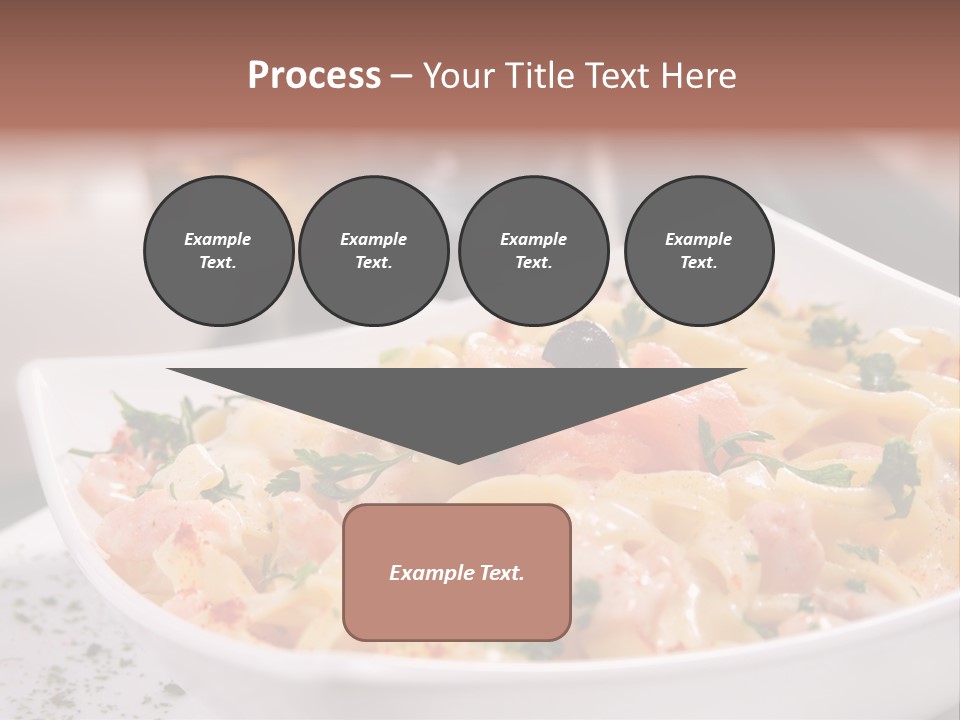 Pasta Food Seafood PowerPoint Template