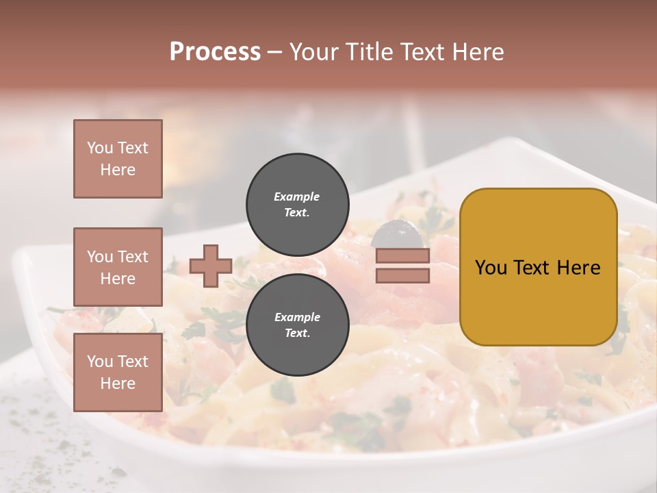 Pasta Food Seafood PowerPoint Template