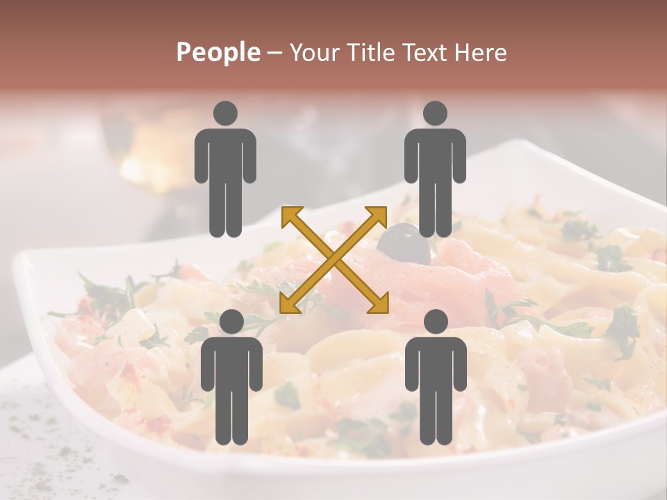 Pasta Food Seafood PowerPoint Template