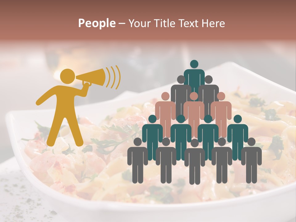 Pasta Food Seafood PowerPoint Template